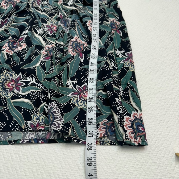 NWT Fransa Black Short Sleeve Shift Dress Front Tie Size S - Picture 8 of 9